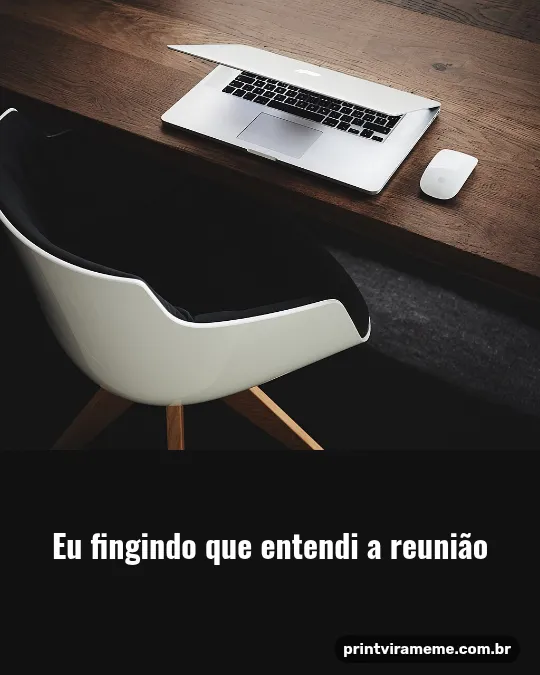 Exemplo do meme “Fingindo que entendi”